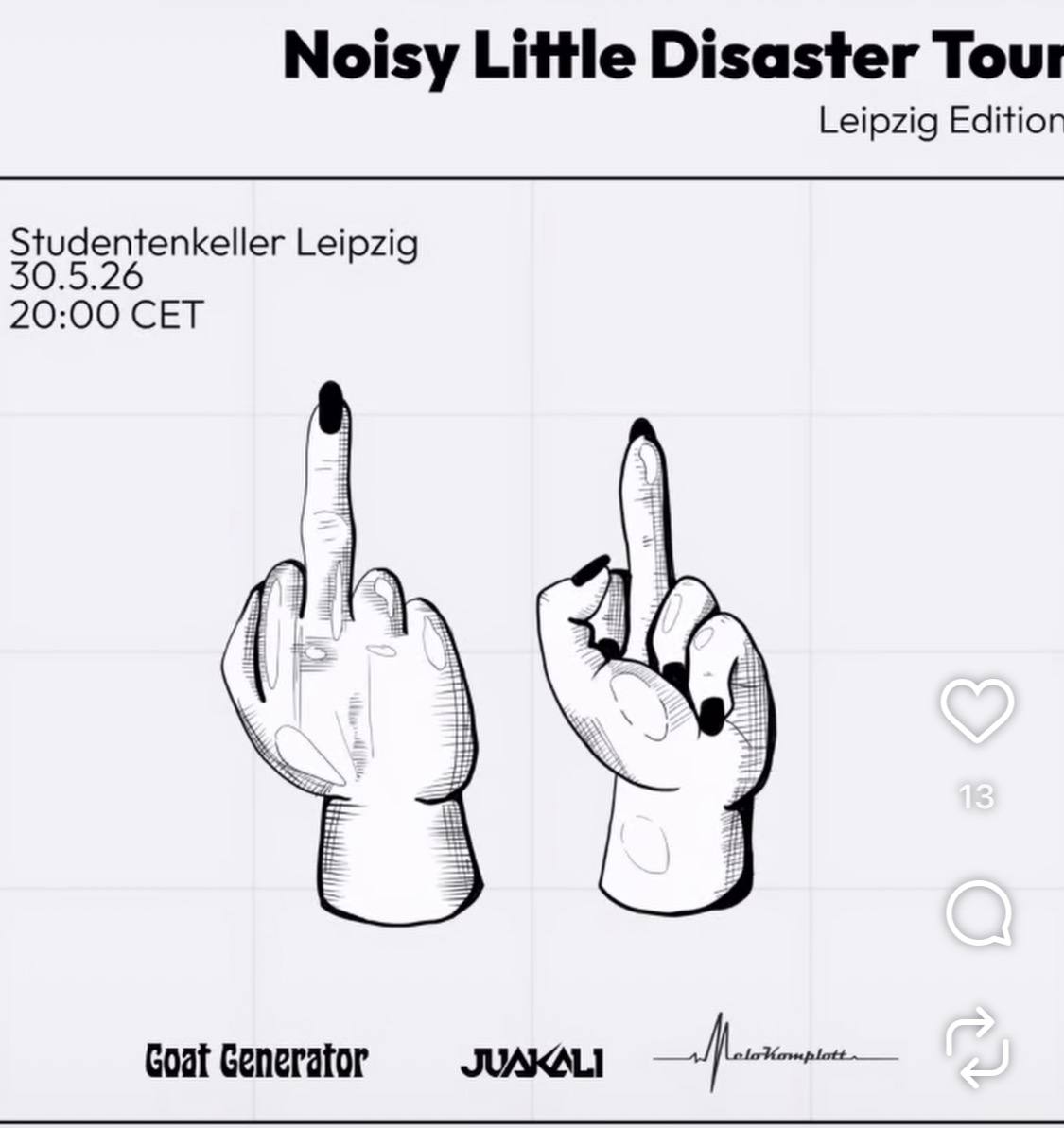 Konzert Flyer
